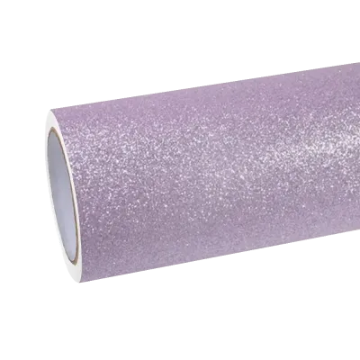 Matte Diamond Glitter Purple Car Vinyl Wrap 01