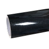 Gloss Metallic Glitter Black Car Vinyl Wrap PET