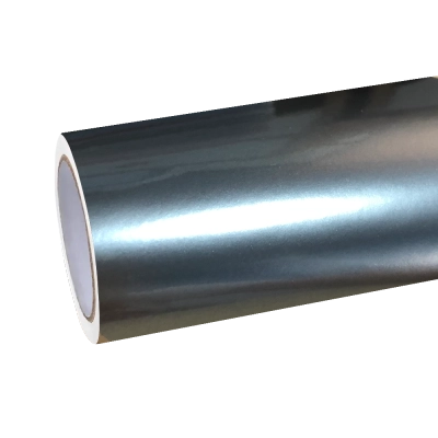 Gloss Metallic Somato Blue Car Vinyl Wrap PET  01