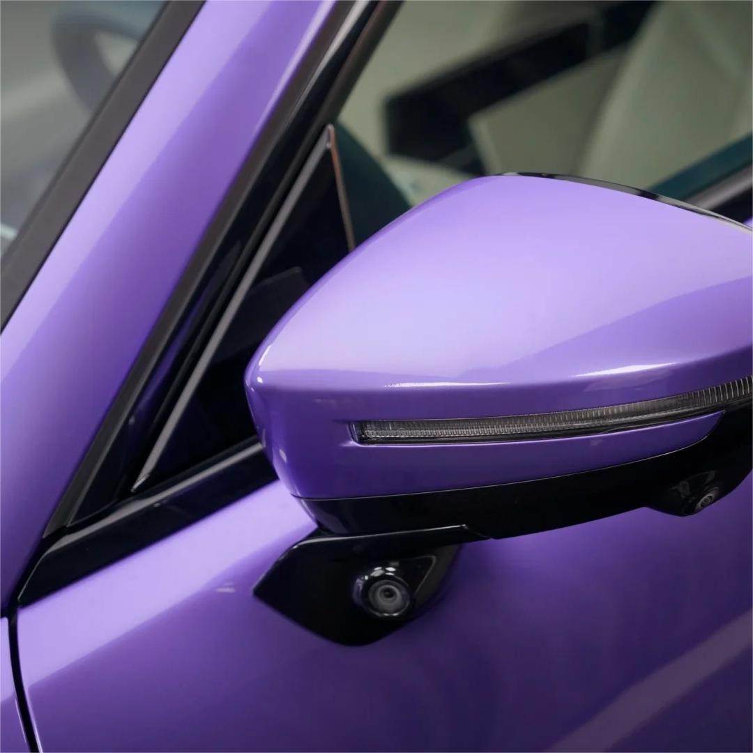 Gloss Metallic Viola Purple Car Vinyl Wrap