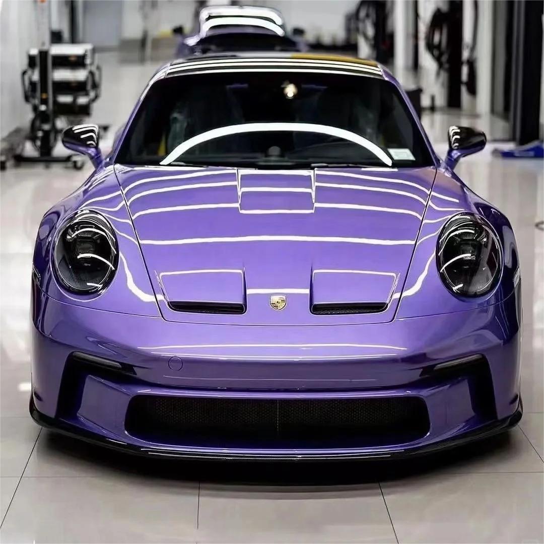 Gloss Metallic Viola Purple Car Vinyl Wrap