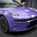 Gloss Metallic Viola Purple Car Vinyl Wrap