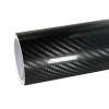 5D Gloss Carbon Fiber Black Car Vinyl Wrap