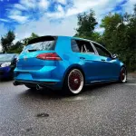 Gloss Metallic Atomic Teal Car Vinyl Wrap