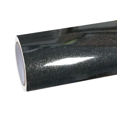 BMW Gloss Metallic Diamond Graphite Grey Car Vinyl Wrap 01