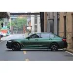 Matte Emerald Green Car Vinyl Wrap BWM I3
