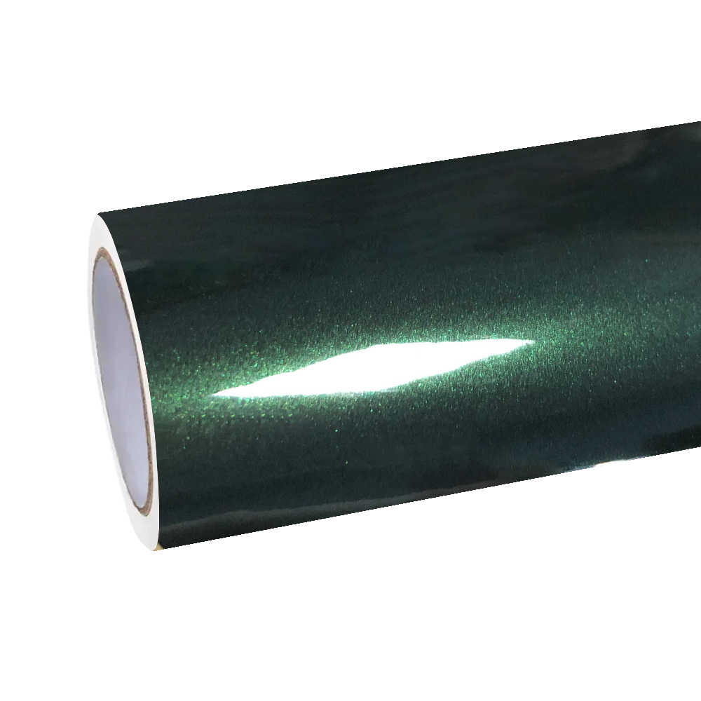 Forest Green Car Wrap