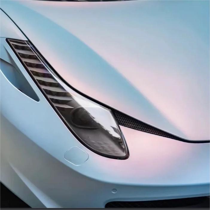 Matte Chameleon Blue Purple Car Wrap Vinyl