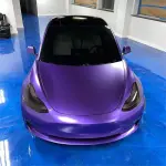 Chrome Purple Vinyl Wrap