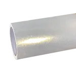 Gloss Metallic Diamond Chameleon Gold White Car Vinyl Wrap