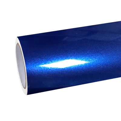 Gloss Metallic Portimand Blue Car Vinyl Wrap BMW PET 01