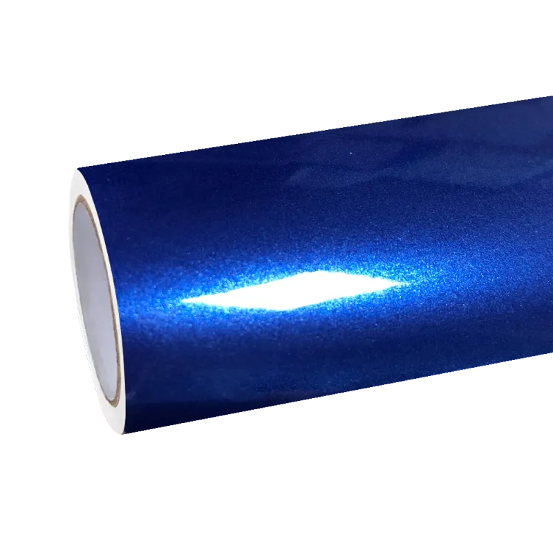 Gloss Metallic Portimand Blue Car Vinyl Wrap BMW PET
