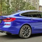 Gloss Metallic Portimand Blue Car Vinyl Wrap BMW PET