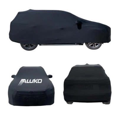 Aluko Black Dust Proof Cover for Sedan SUV  02