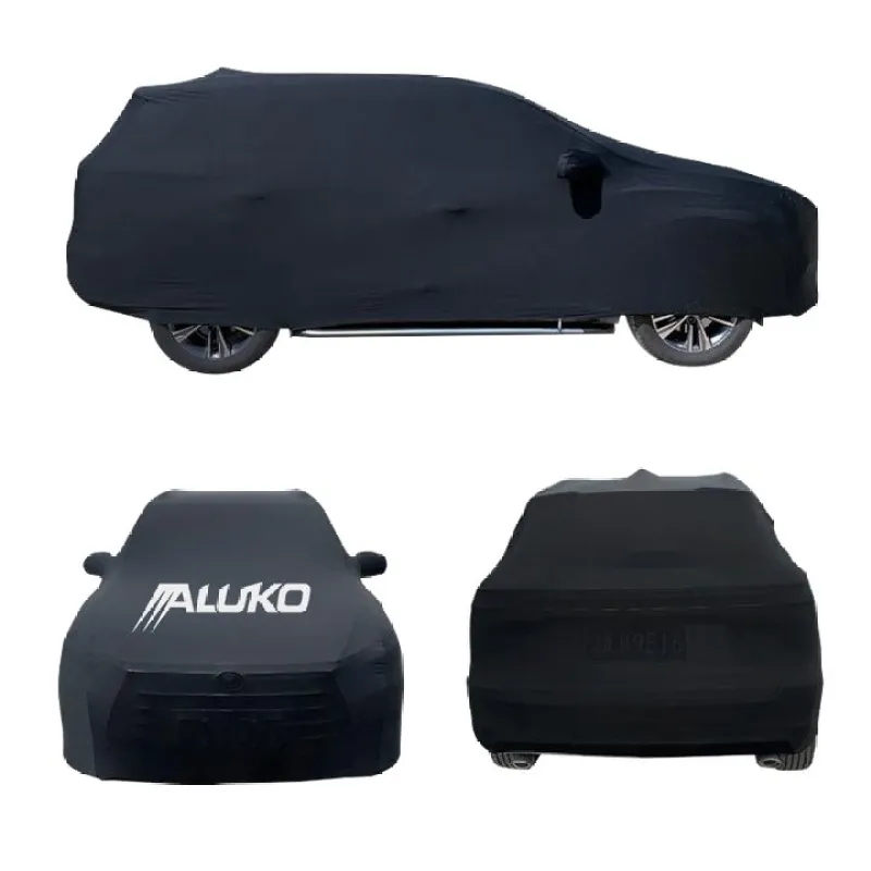 Aluko Black Dust Proof Cover for Sedan SUV 