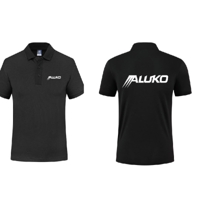 Aluko Short Sleeve T-shirt Black 01