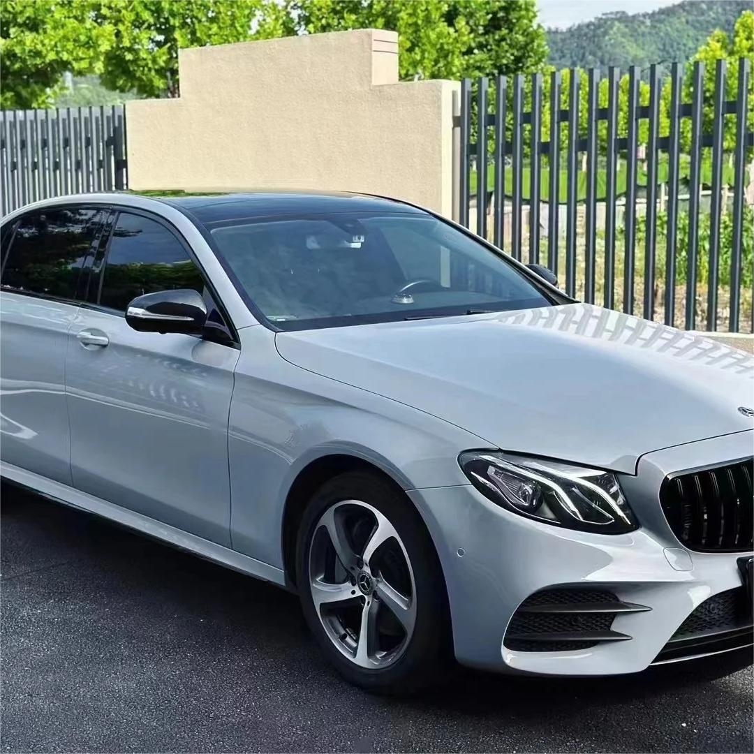 Gloss Brooklyn Grey Car Vinyl Wrap PET