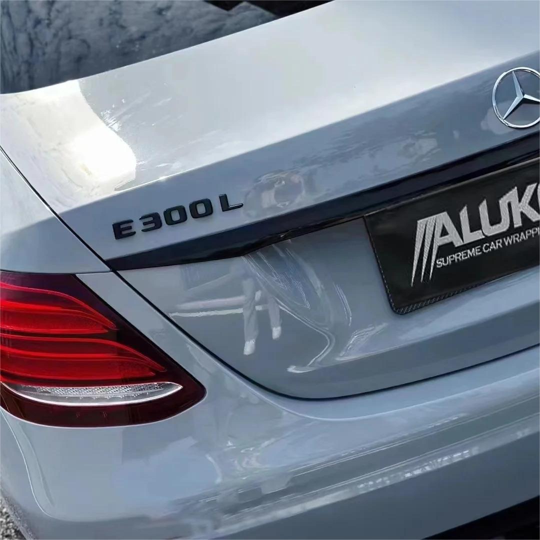 Gloss Brooklyn Grey Car Vinyl Wrap PET