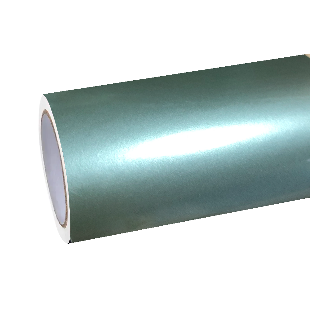 Gloss Metallic Francesca Green Car Vinyl Wrap Ferrari PET