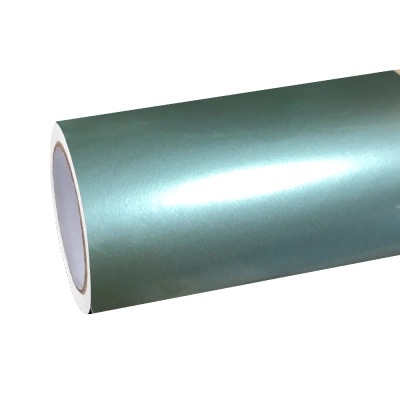 Gloss Metallic Francesca Green Car Vinyl Wrap Ferrari PET 01