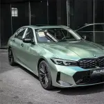 Gloss Metallic Francesca Green Car Vinyl Wrap Ferrari 