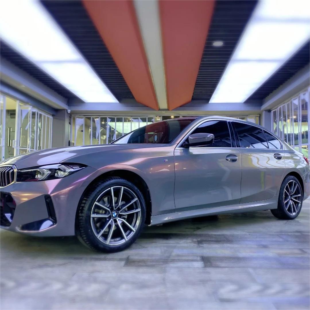 Gloss Metallic Sparkle Glitter Purple Car Vinyl Wrap