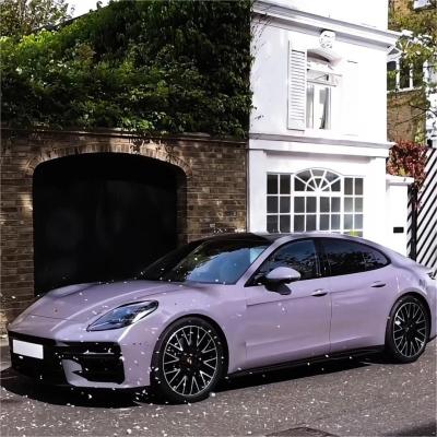 Gloss Provence Lavender Purple Car Wrap PET 02