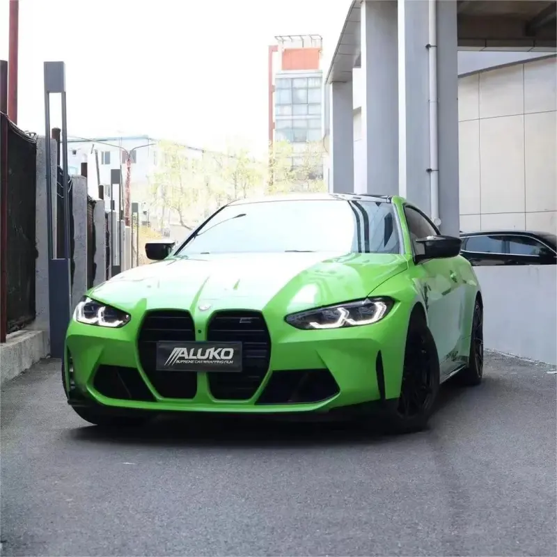 Gloss Viper Green Car Vinyl Wrap Sale