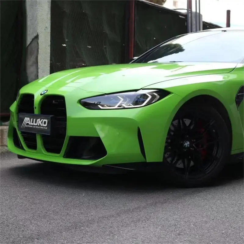 Gloss Viper Green Car Vinyl Wrap Sale