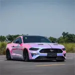 Gloss White Holographic Chrome Laser Car Vinyl Wrap
