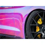 Gloss White Holographic Chrome Laser Car Vinyl Wrap