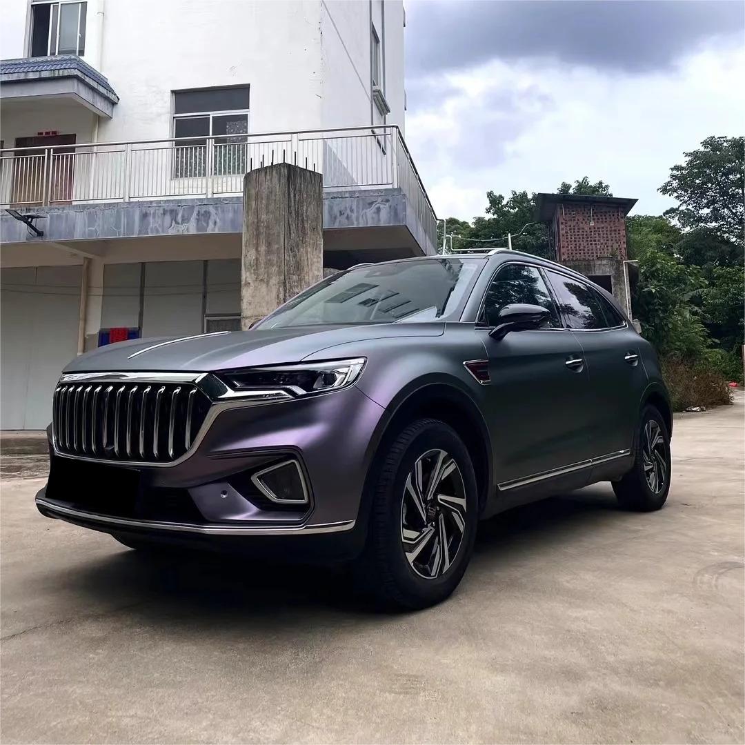 Matte Metallic Chameleon Capri Purple Grey Car Vinyl Wrap