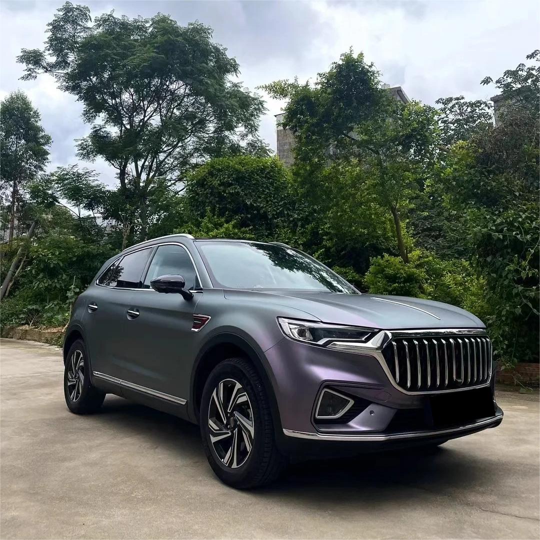 Matte Metallic Chameleon Capri Purple Grey Car Vinyl Wrap