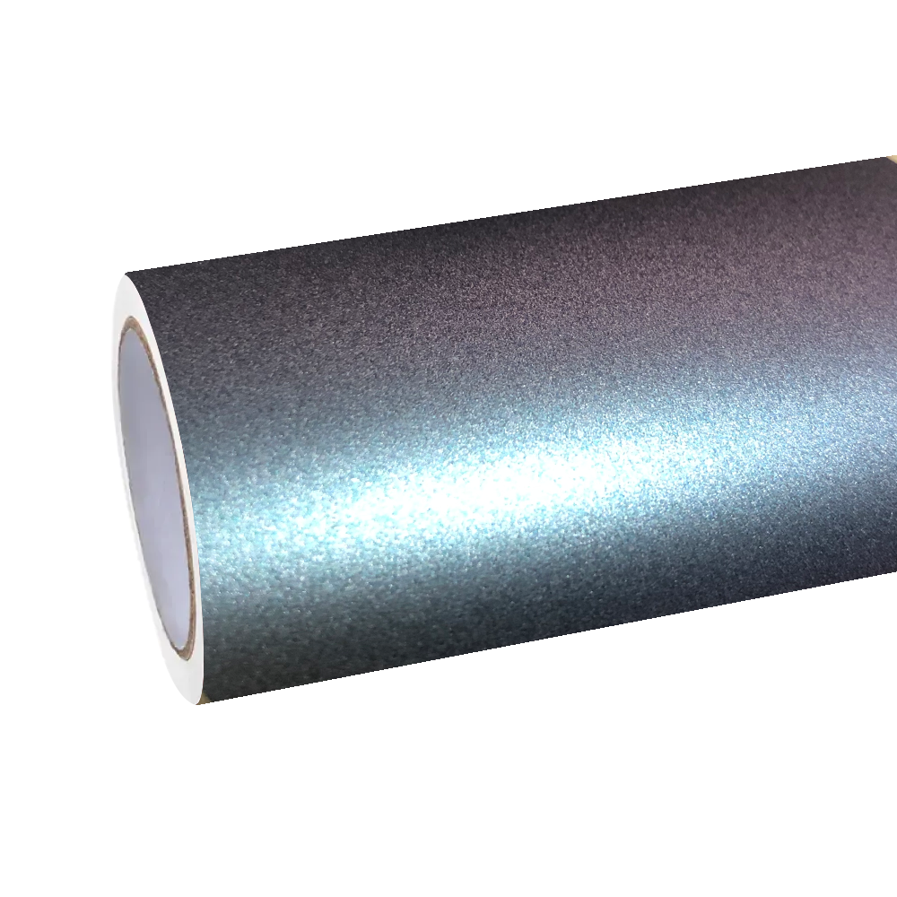 Matte Metallic Chameleon Capri Purple Grey Car Vinyl Wrap