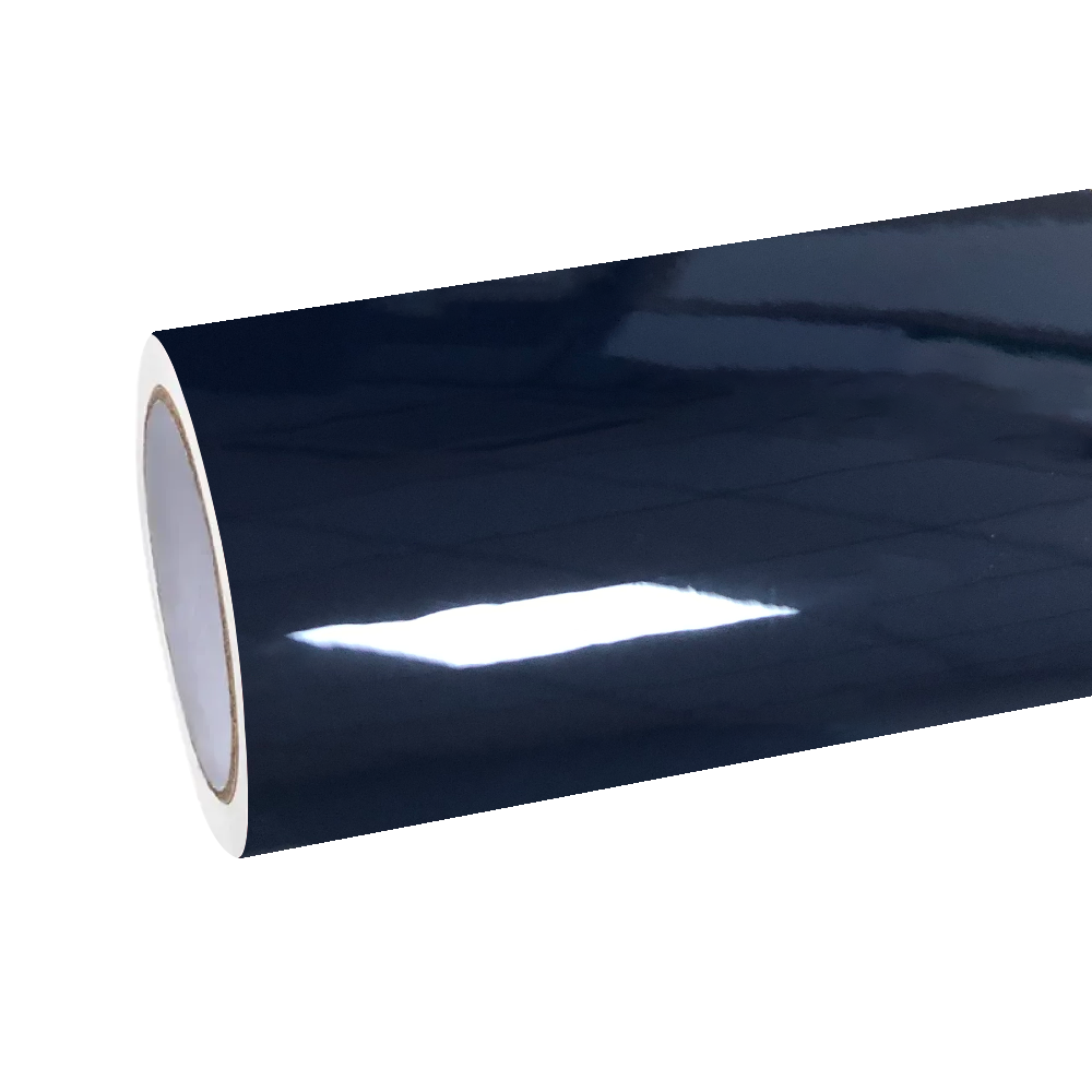 Gloss Crystal Midnight Blue Car Vinyl Wrap