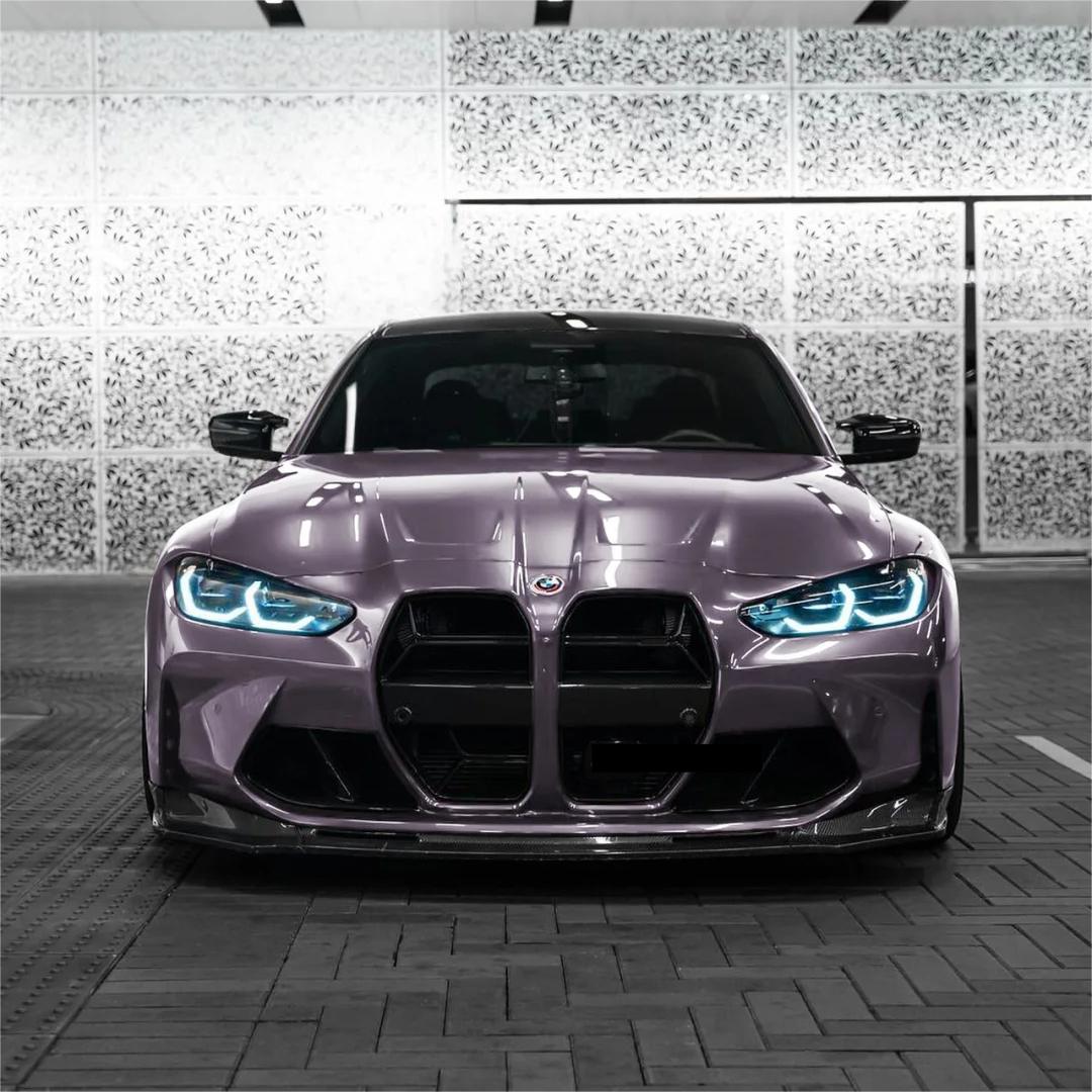 Gloss Crystal Midsummer Purple Car Vinyl Wrap PET