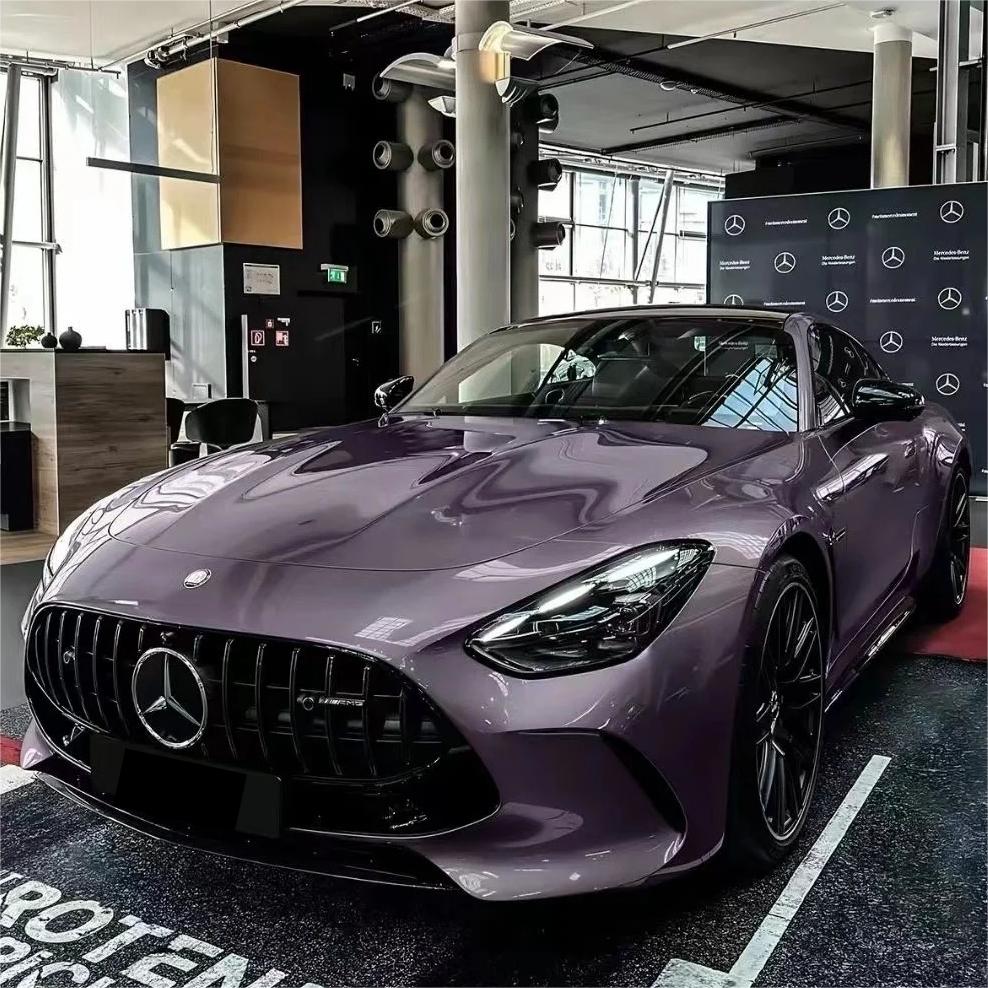 Gloss Crystal Midsummer Purple Car Vinyl Wrap PET