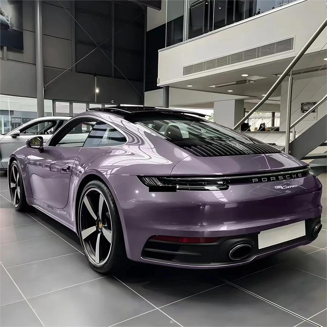 Gloss Crystal Midsummer Purple Car Vinyl Wrap PET