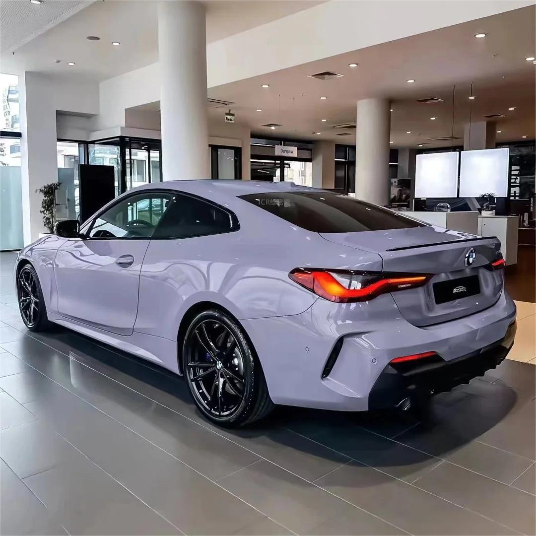 Gloss Crystal Victoria Secret Purple Car Vinyl Wrap PET