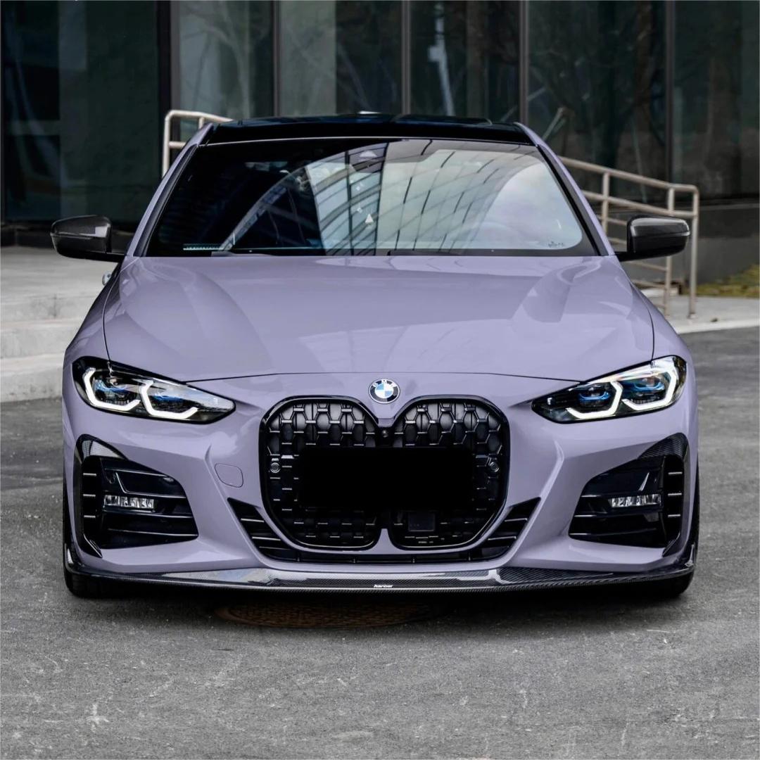 Gloss Crystal Victoria Secret Purple Car Vinyl Wrap PET