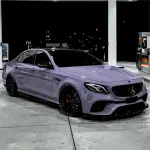 Gloss Crystal Victoria Secret Purple Car Vinyl Wrap