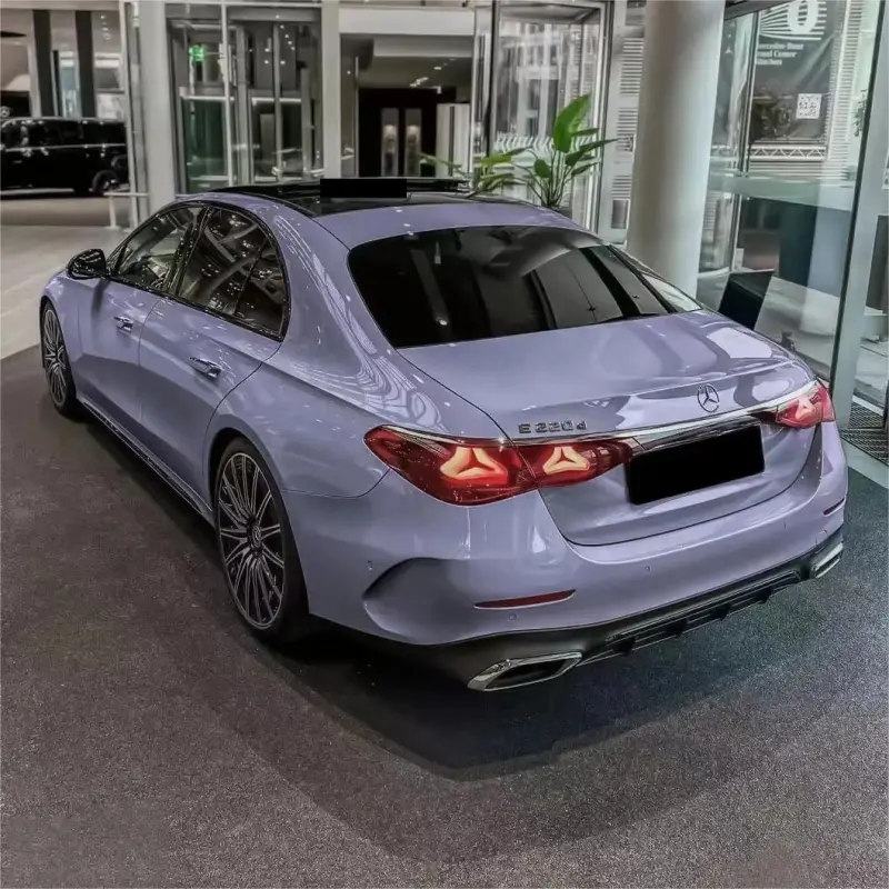 Gloss Crystal Victoria Secret Purple Car Vinyl Wrap