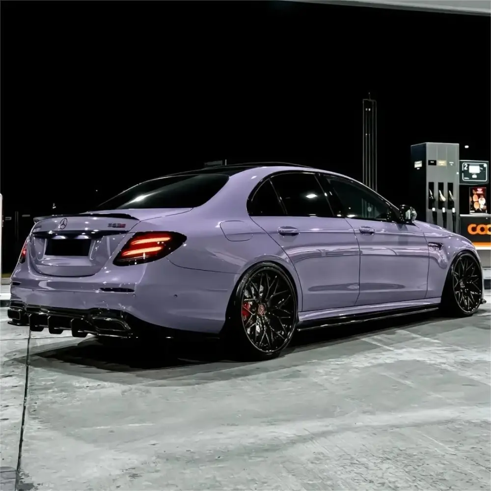 Gloss Crystal Victoria Secret Purple Car Vinyl Wrap
