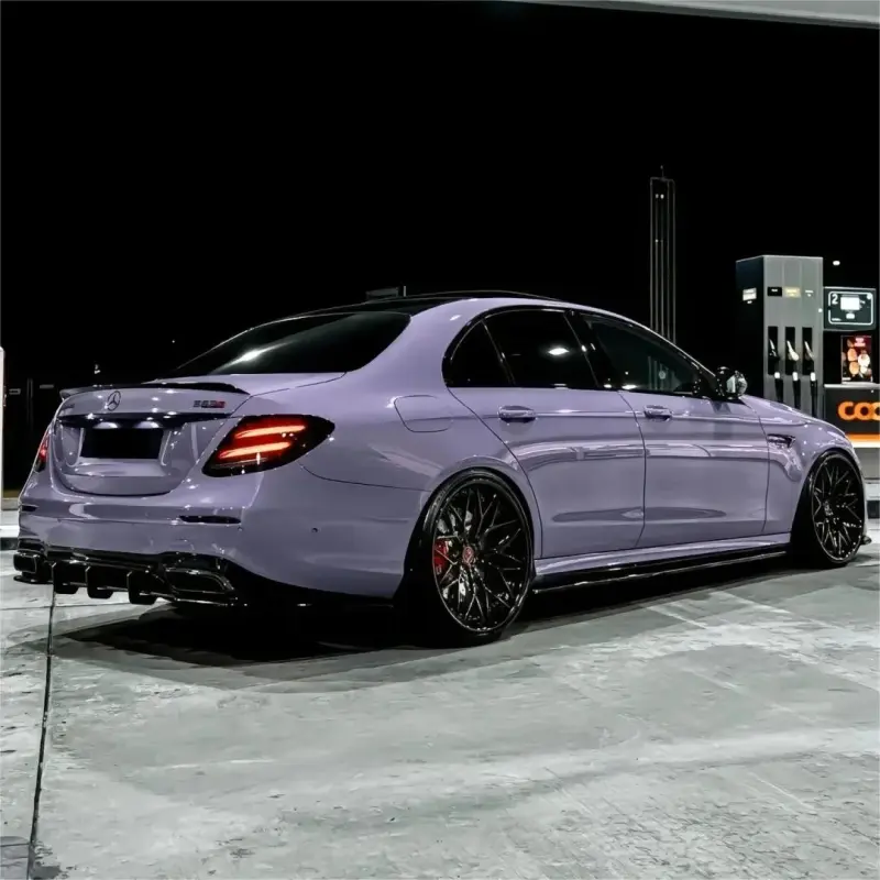 Gloss Crystal Victoria Secret Purple Car Vinyl Wrap