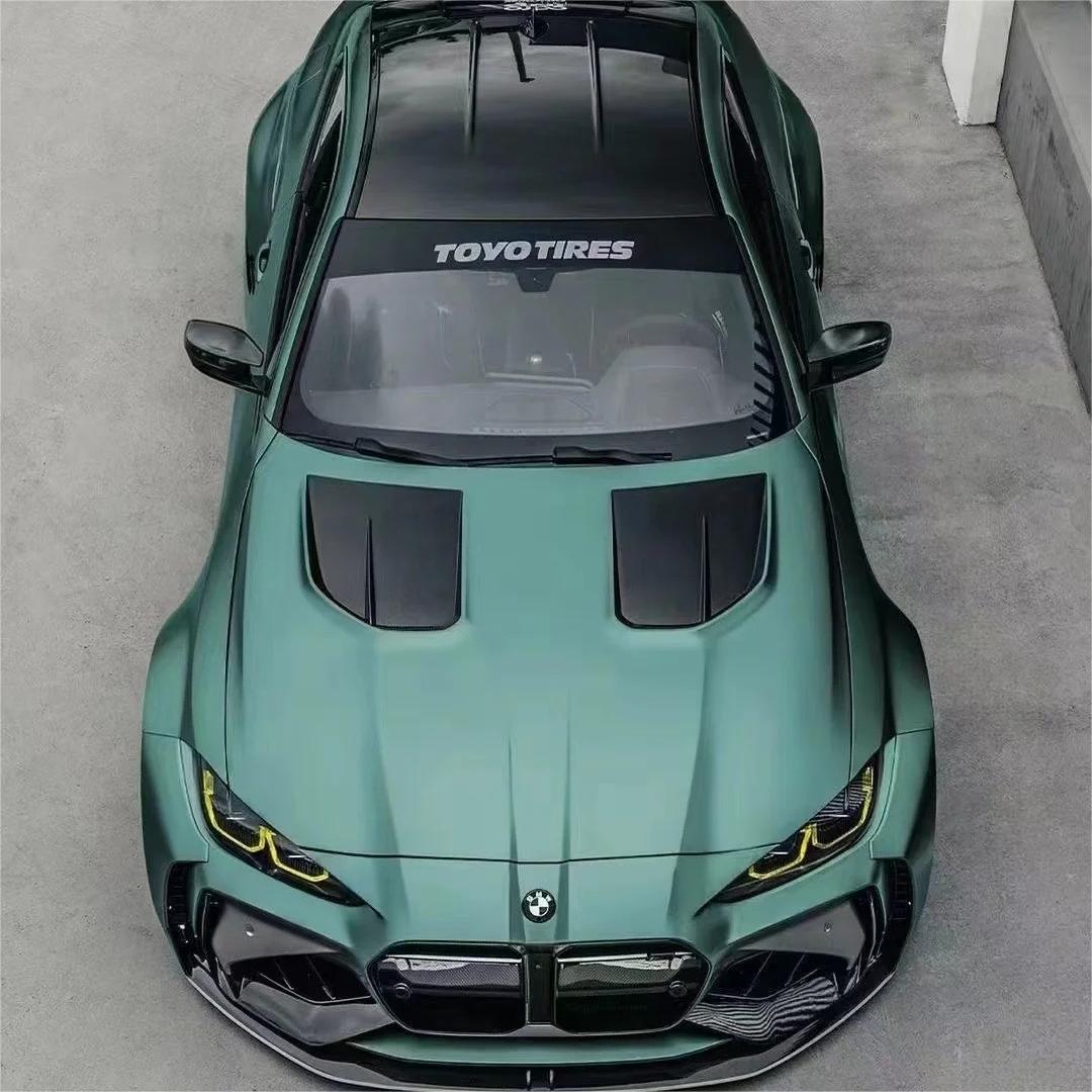 Matte Metallic Satin Hunter Green Car Vinyl Wrap