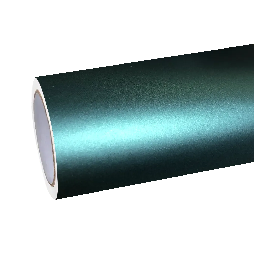 Matte Metallic Satin Hunter Green Car Vinyl Wrap