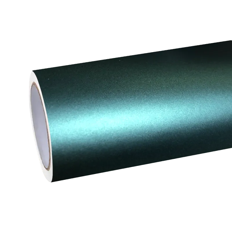 Matte Metallic Satin Hunter Green Car Vinyl Wrap