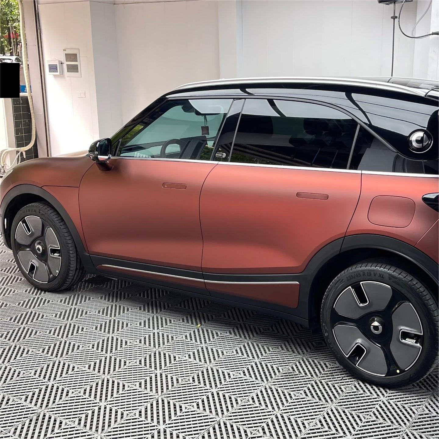 Matte Wine Red Vinyl Wrap