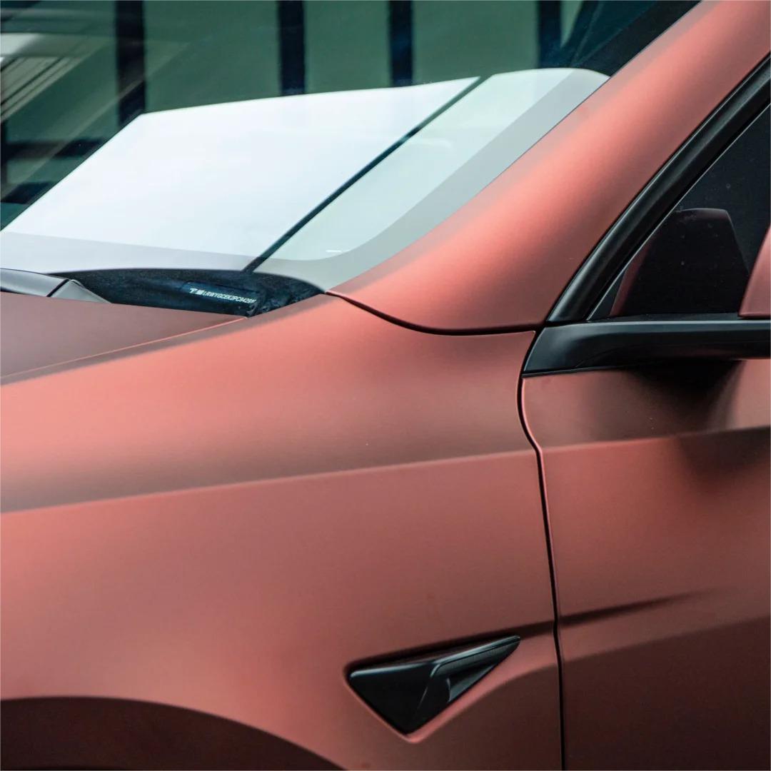 Matte Wine Red Vinyl Wrap