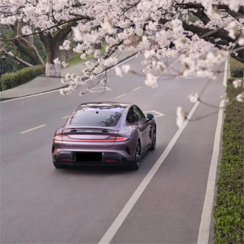 Gloss Crystal Sunshine Purple Car Vinyl Wrap PET